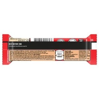 KitKat Chunky Milk Chocolate Bar Back of Pack 2