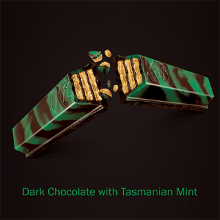 KitKat Tasmanian Mint Dark Chocolate bars