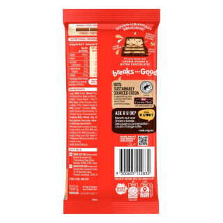 KitKat Chocolate Cookie Dough Block 170g back