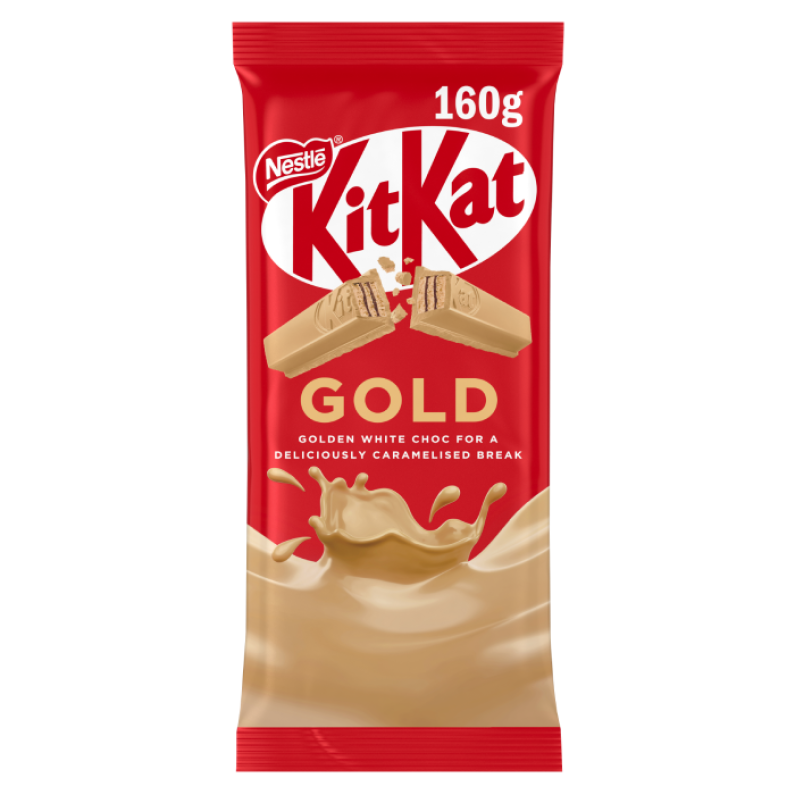 KitKat Gold Chocolate Block 160g